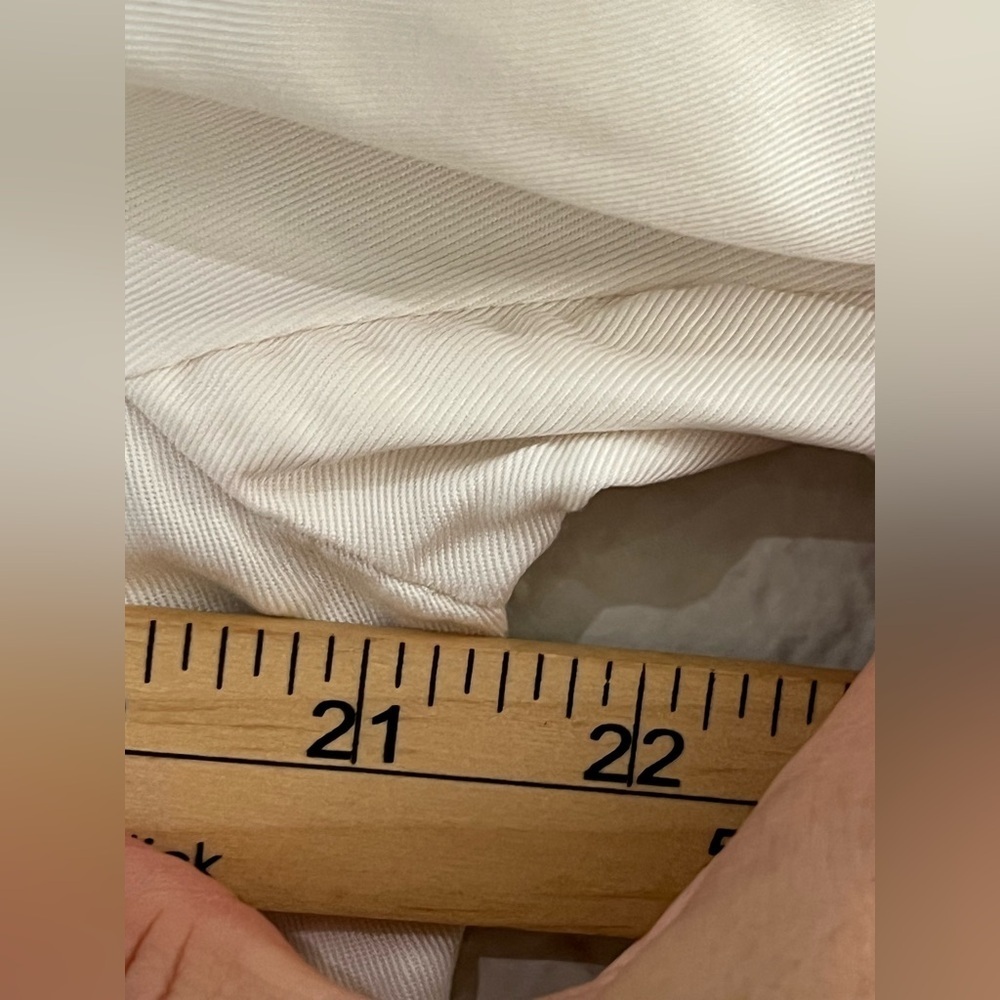 Loft Utility Jacket Snap Button Drawstring In Ivo… - image 6